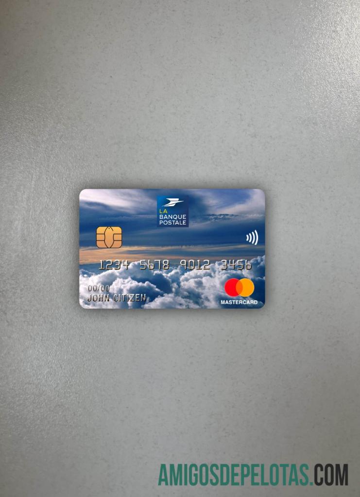 França La Banque Postale Banco Mastercard Photolook Frente exemplo